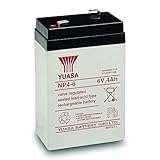 NP4-6 Yuasa 4Ah 6v Lead acid battery by Yuasa
